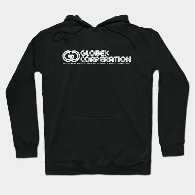 Globex Corp (GC-alt-White) [Rx-Tp] Hoodie by Roufxis